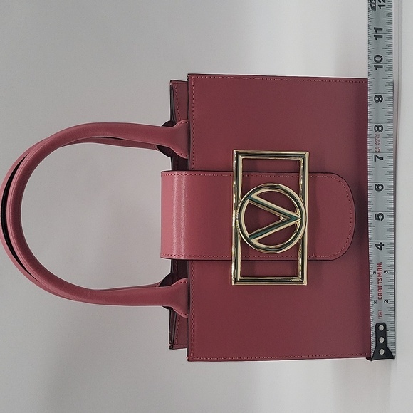 1362- Valentino By Mario Valentino Bag Genuine Italian Leather NWT - Picture 15 of 16